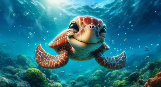 Drawing Inspiration from the Sea: Introducing CARETTA, Our Free Sustainability AI Model