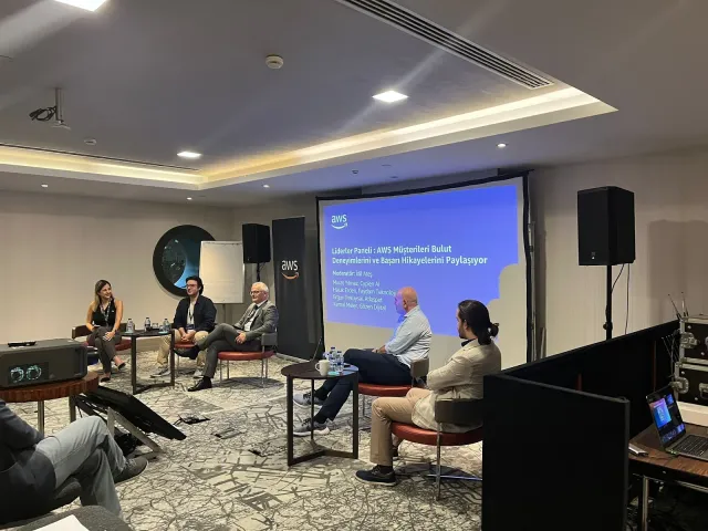 Sharing Our Journey at AWS Türkiye Cloud Lounge